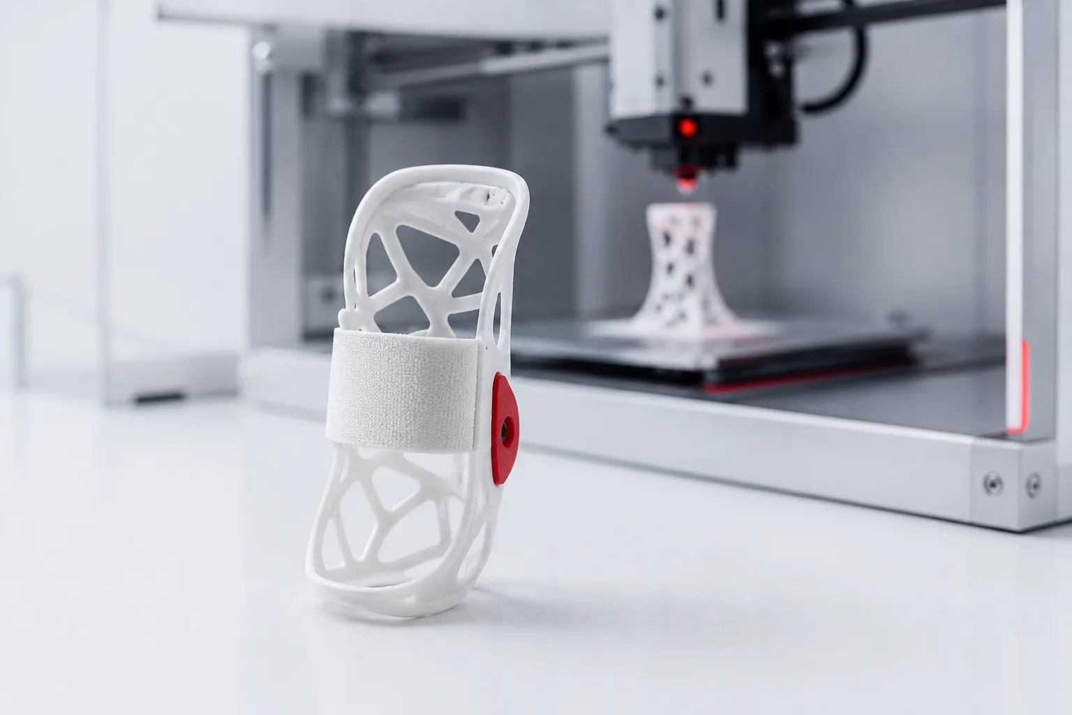 Diseño de férula de dedos e impresión 3D